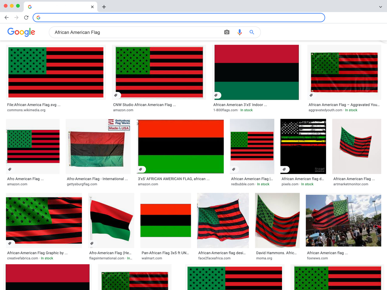 african american flag meaning